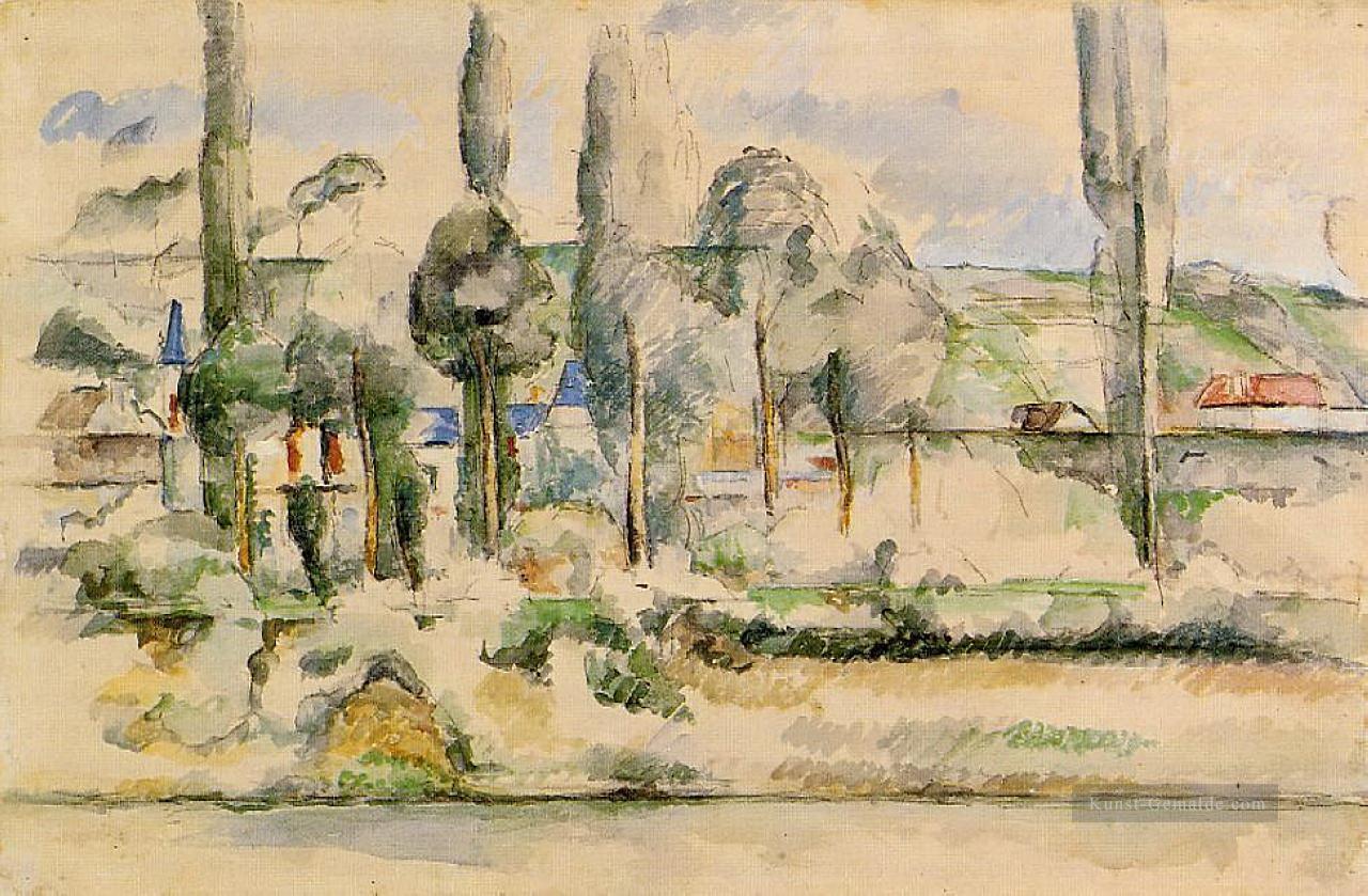 Chateau de Madan Paul Cezanne Ölgemälde